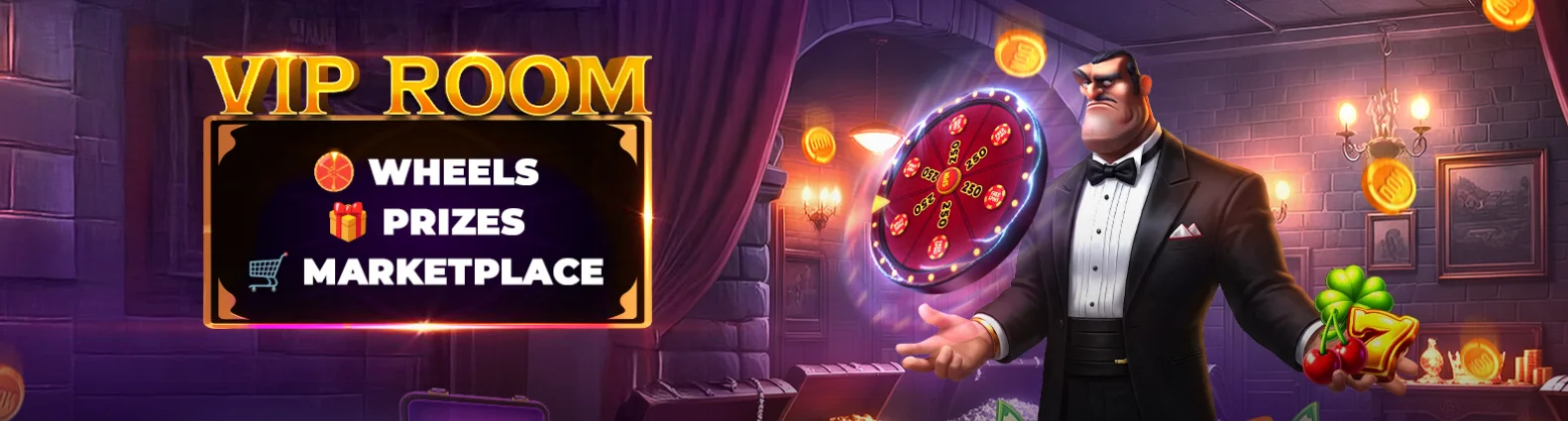 VIP room prizes